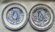 1888 Allerton & Sons 2 pratos de transferência azuis Little Mae, usado comprar usado 1888 Allerton & Sons 2 pratos de transferência azuis Little Mae, usado comprar usado  Enviando para Brazil