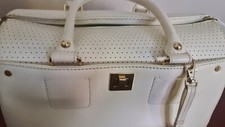 Tasche beige leder gebraucht kaufen  Rodgau