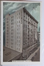 Nova York NYC Hotel Estação Rodoviária de Woodstock Cartão Postal Antigo Vintage Cartão Visualização Post comprar usado  Enviando para Brazil