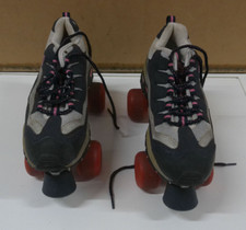 Patins esportivos Skechers azul marinho rosa quente feminino tamanho 9,5 comprar usado  Enviando para Brazil