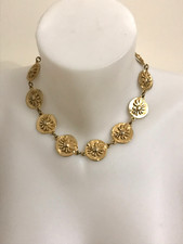 Collier métal doré d'occasion  Cernay