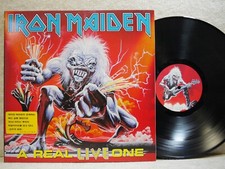 Iron Maiden A Real Live One 1993 Korea LP Picture & Lyric W/Insert g/f NM Promo comprar usado  Enviando para Brazil