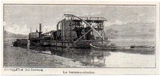 1896 batellerie rhone d'occasion  France