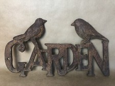 Garden rustic sign for sale  MELTON MOWBRAY