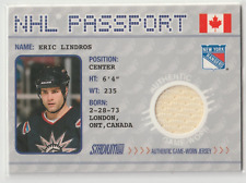 02-03 ERIC LINDROS TOPPS STADIUM CLUB NHL PASSAPORTE JOGO-CAMISA USADA #NHLP-3, usado comprar usado  Enviando para Brazil