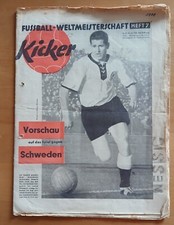 Zeitung kicker heft gebraucht kaufen  Sangerhausen