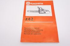 Husqvarna 242 mode d'occasion  Bourgoin-Jallieu