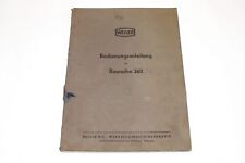 Betriebsanleitung drehbank dre gebraucht kaufen  Greppin