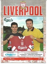 Football programme liverpool for sale  FARINGDON