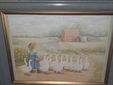 Vintage girl geese for sale  Murray