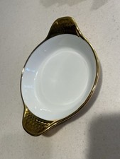 Prato gratinado Royal Worcester Gold China Lustre Ware 1951 comprar usado  Enviando para Brazil
