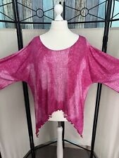 Lagenlook zipfeltunika pink gebraucht kaufen  Bebra