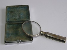 Antike einschlaglupe schatulle gebraucht kaufen  Tannhausen