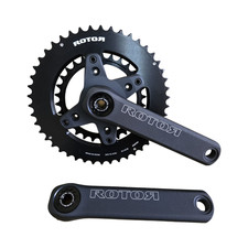 Pedivela de bicicleta de estrada rotor 165mm 46t 30t 165mm liga 24mm ajuste de eixo Shimano BB comprar usado  Enviando para Brazil