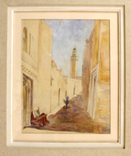 Dessin aquarelle orientaliste d'occasion  Langres