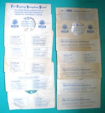 Usado, DECCA FFSS VINYL LP INNER SLEEVES x 13 , UK VINTAGE  POLY LINED - 100% ORIGINAL comprar usado  Enviando para Brazil