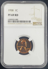 Ngc pf69 1958 for sale  Owens Cross Roads