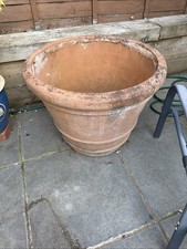 Weathered terracotta plant for sale  HITCHIN