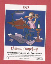 Saive étiquette vin d'occasion  Buxerolles