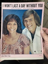 Carpenters sheet music for sale  Omaha