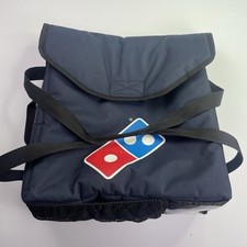 Bolsa de pizza Domino's azul marinho autêntica grande isolada entrega térmica térmica comprar usado  Enviando para Brazil
