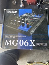Yamaha mg06x mixer for sale  North Liberty