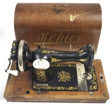 Usado, Antiga máquina de costura manual Köhler BD966 comprar usado  Enviando para Brazil