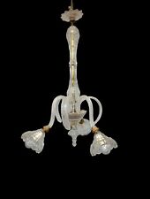 Lampadario vetro liberty usato  Sandigliano