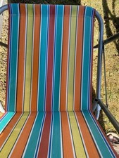 Vintage striped garden for sale  RIPLEY