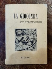 Libretto opera gioconda usato  Volpeglino