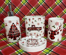 Christmas bathroom accessory for sale  Coffeen