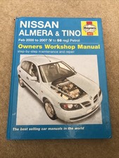 nissan almera tino manual for sale  GATESHEAD