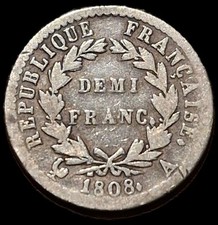 Demi franc napoléon d'occasion  Soyaux