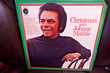 Johnny Mathis: "Christmas with Johnny Mathis" Vinyl LP Record, usado comprar usado  Enviando para Brazil