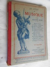 Livre musique claude d'occasion  Paris XI