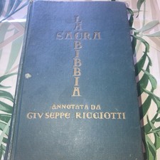 Sacra bibbia annotata usato  Brusnengo