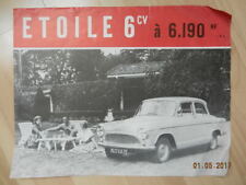 Catalogue simca p60 d'occasion  Saint-André-les-Vergers