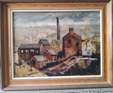 Framed oil board for sale  MANCHESTER
