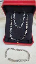 Cartier santos necklace for sale  LONDON