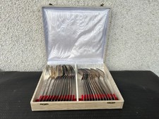 Ménagère vintage métal d'occasion  Montendre