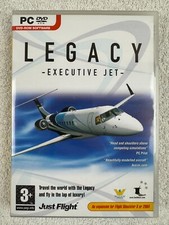 Legacy - Executive Jet - Windows PC - MUITO BOM ESTADO - Just Flight -Flight Simulator X 2004 comprar usado  Enviando para Brazil