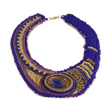 Collana statement ricamo usato  Schlanders