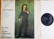 ETERNA 825840 Black GD2 VOICU Vi SARASATE Zigeunerweisen PAGANINI Conc Free Ship na sprzedaż  PL