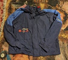 Jaqueta corta-vento vintage 1999 Tommy Hilfiger SFR Auto Tour Racing canal L Jimmy  comprar usado  Enviando para Brazil