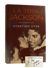 La Toya Jackson STARTING OVER SIGNED  1st Edition 1st Printing comprar usado  Enviando para Brazil
