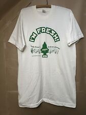 Camiseta Little Trees XL branca logotipo promocional vintage comprar usado  Enviando para Brazil