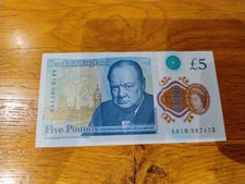 Circulated five pound for sale  UK