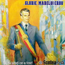 ROMANIA CEAUSESCU PROPAGANDA MUSIC WORSHIP ANTHEMS DEDICATED TO BELOVED DICTATOR na sprzedaż  Wysyłka do Poland