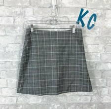 MINI SAIA XADREZ MONKI EM MARFIM PRETO CINZA TAMANHO 36 FORRADA COM ZÍPER NAS COSTAS comprar usado  Enviando para Brazil