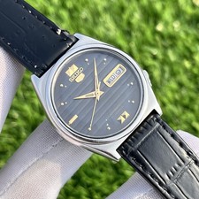 Vintage seiko black d'occasion  Expédié en Belgium